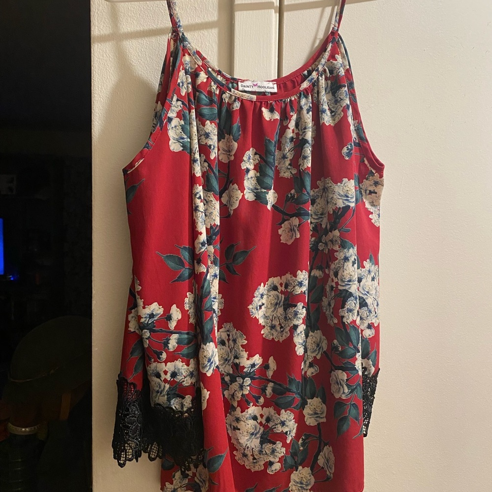 Floral Dainty Hooligan dress shirt